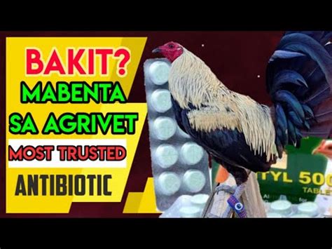AMTYL 500: MABENTANG ANTIBIOTIKO SA AGRIVET.